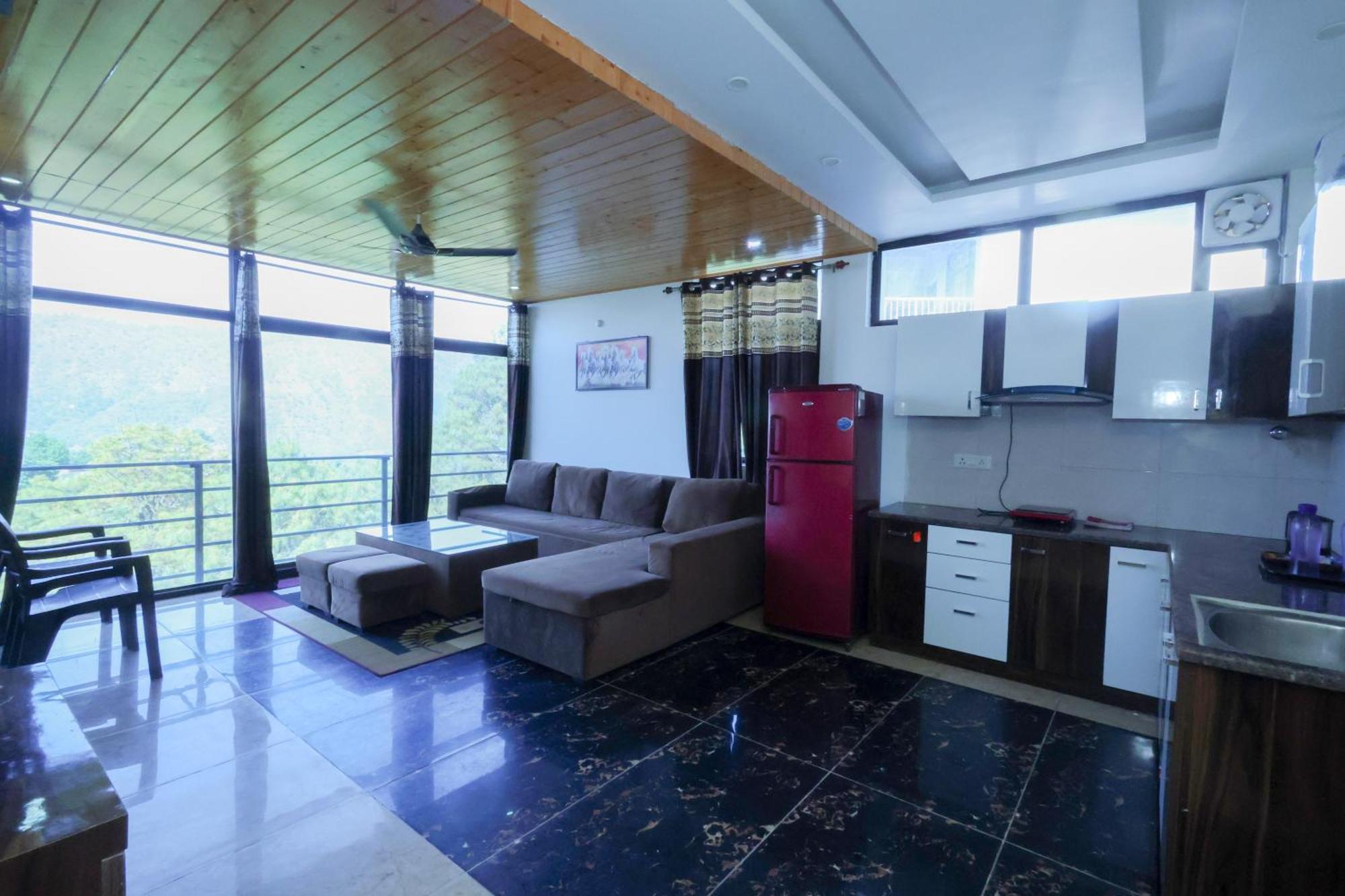 Apartamento Cozy Heavenn 2Bhk I Kasauli I Mountain View 93O68I282O Exterior foto