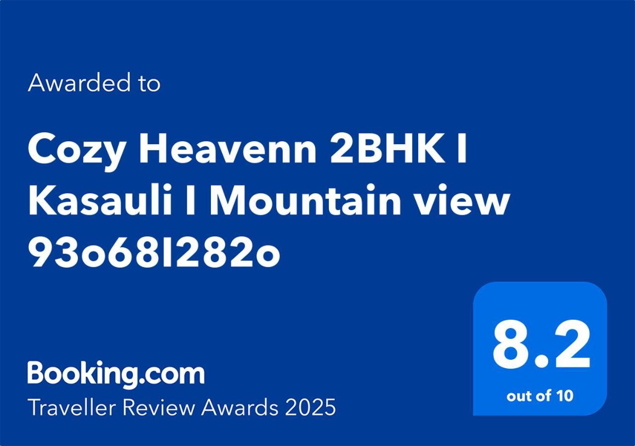 Apartamento Cozy Heavenn 2Bhk I Kasauli I Mountain View 93O68I282O Exterior foto